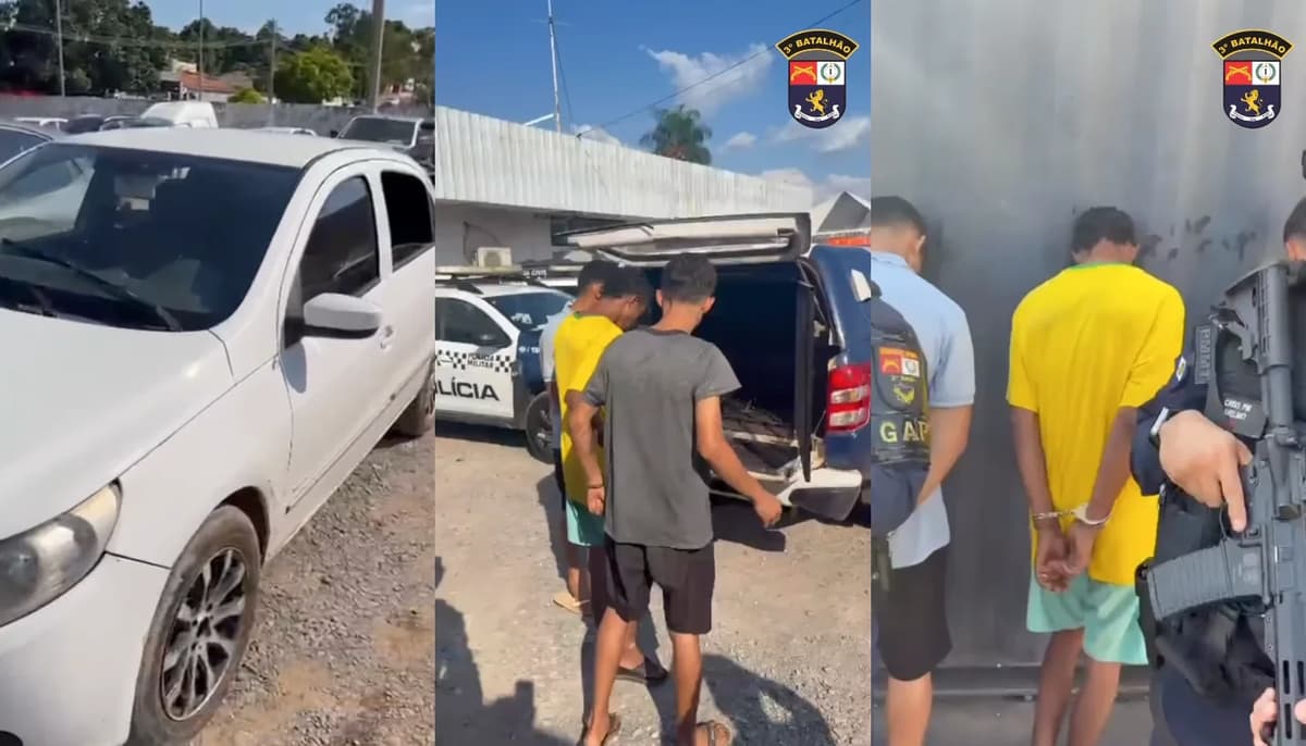 Trio suspeito de matar adolescente é preso pela PM em Cuiabá
