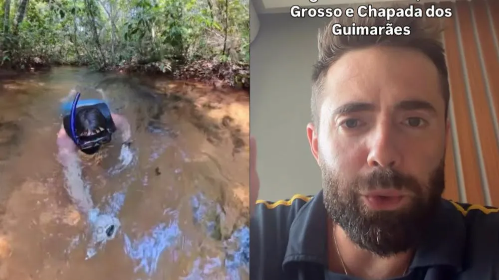 Turista polonês viraliza ao mostrar Chapada dos Guimarães